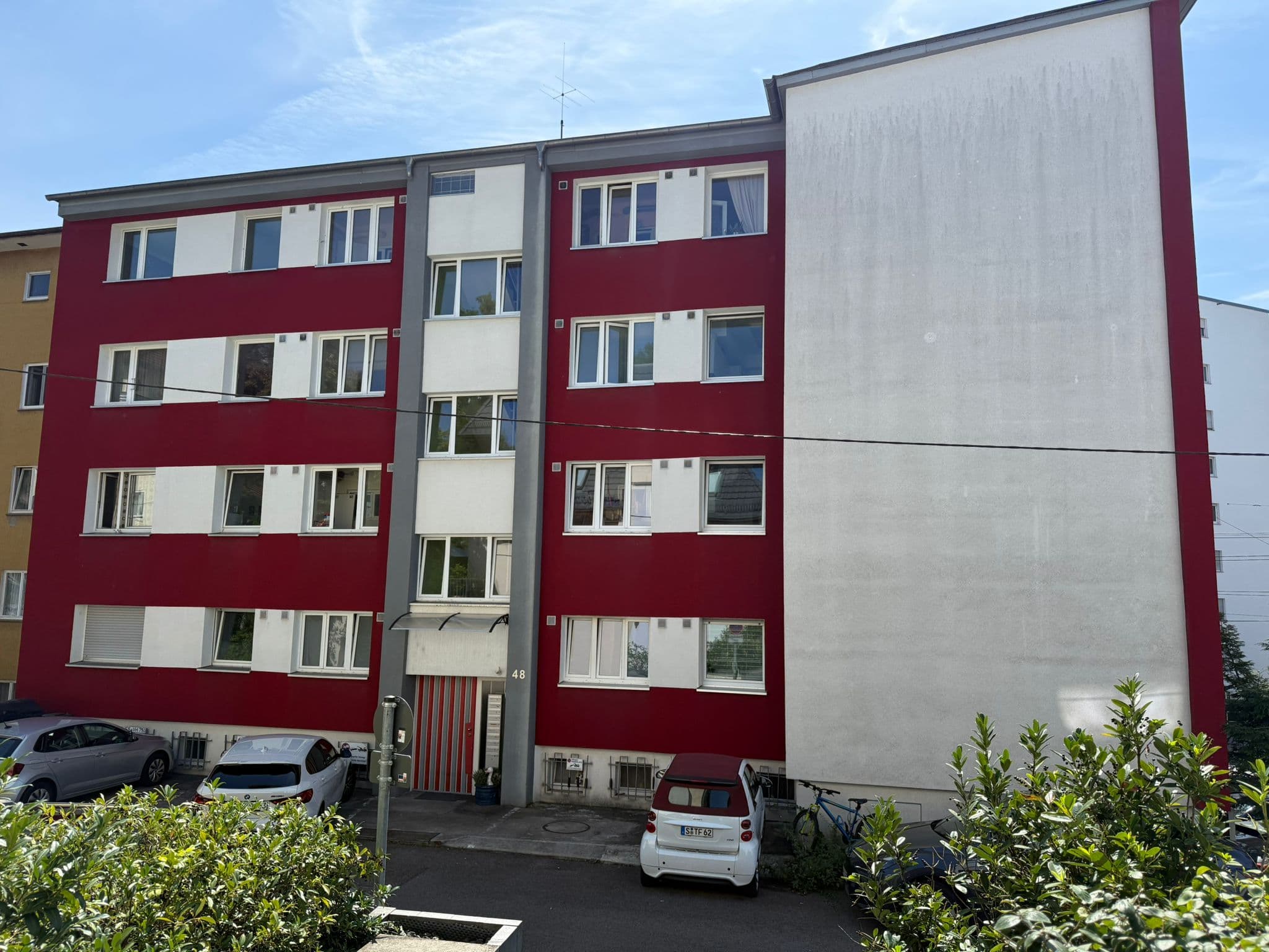 Farbenwelt in Stuttgart, Objektaufnahme der KR-Gruppe