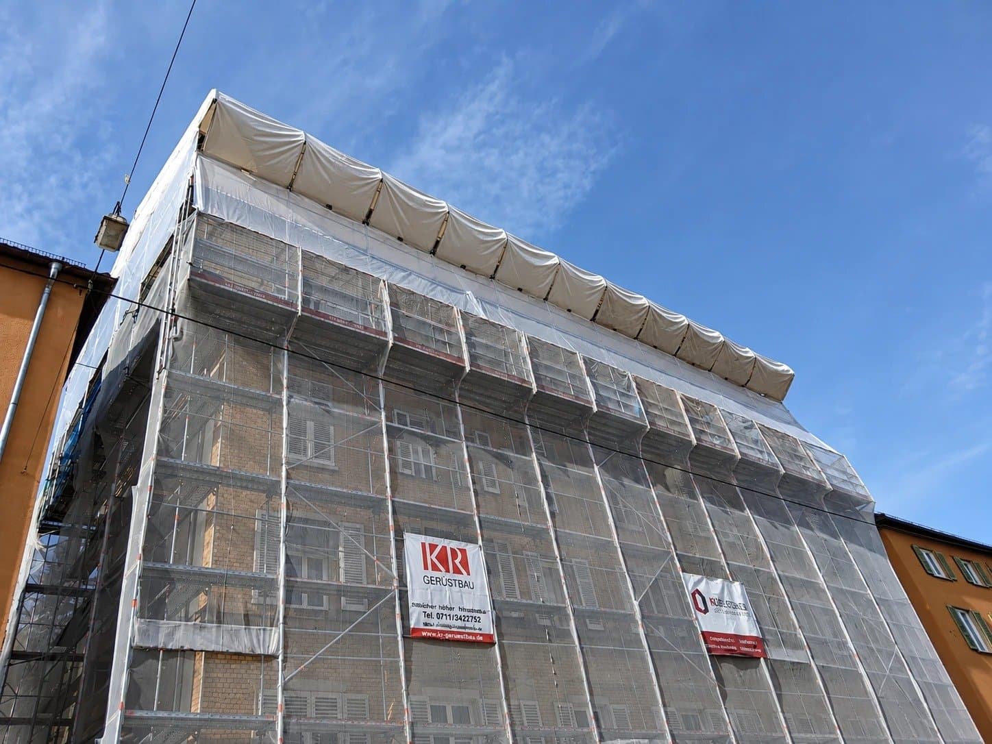 Gerüstbau in Stuttgart, KR-Gruppe